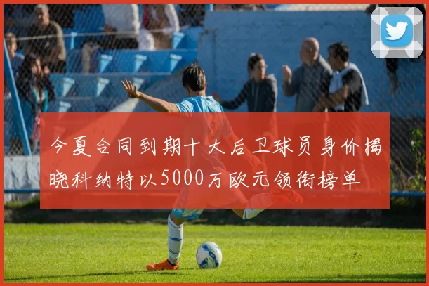 今夏合同到期十大后卫球员身价揭晓科纳特以5000万欧元领衔榜单